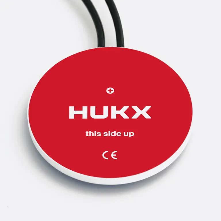 HFP01SC self-calibrating heat flux sensor for use in the soil, featuring an integrated film heater for online sensitivity verification.