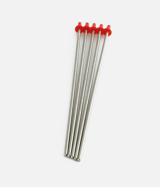 Guiding tubes for hard soils and dryout experiments.